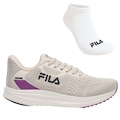 Tênis Fila Fastness E Meia - Feminino BEGE