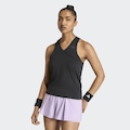 Camiseta Regata Adidas Club V Feminina BRANCO/ROSA CLARO