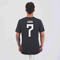 Camisa Do São Paulo Dry Tricolor 7 Lucas - Masculino PRETO
