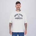 Camiseta New Era MLB New York Yankees Heritage - Masculina BRANCO