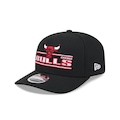 Boné New Era 9Seventy Stretch Snap Chicago Bulls NBA Masculino PRETO