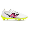 Chuteira de Campo Adulto New Balance Furon Dispatch FG V7+ BRANCO/ROSA