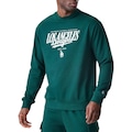 Blusão de Moletom New Era Los Angeles Dodgers Importado Fleece Top Masculino VERDE