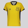 Camisa Tolledo Sports Sampaio Corrêa Goleiro 2025 Infantil AMARELO