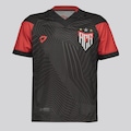 Camisa Dragão Premium Atlético Goianiense Treino 24/25 Infantil PRETO