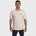 Camiseta ASICS São Silvestre Club Unissex BEGE