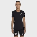 Camiseta ASICS Race São Silvestre Feminino PRETO
