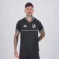 Camisa do Vasco Supporter Monochromatic Kappa Masculina PRETO