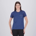 Camisa Cruzeiro Impacto Feminina AZUL ESCURO