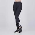 Calça Legging Fila Train Elastic V Feminina PRETO