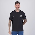 Camiseta New Era MLB New York Yankees I Masculina PRETO
