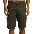 Bermuda Hurley Sarja Cargo SM26 Masculina Militar VERDE ESCURO