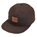 Boné Billabong Aba Reta Leather Patch SM26 MARROM