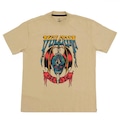 Camiseta Volcom Comfort World Weapon SM26 Masculina CAQUI