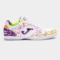 Chuteira Futsal Adulto Joma Top Flex Amandinha BRANCO