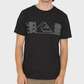 Camiseta Quiksilver Big Block Masculina PRETO