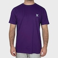 Camiseta Hurley Silk O&O Relevo Masculina ROXO