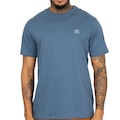 Camiseta DC Shoes Embroidery Masculina AZUL