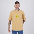 Camiseta New Era NBA Los Angeles Lakers Core Masculino BEGE