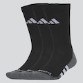 Kit Meia adidas Performance Treino 3 Pares Unissex PRETO