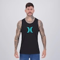 Regata Hurley Silk Icon Masculina PRETO