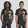 Camiseta adidas Real Madrid Marvel Infantil PRETO