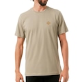 Camiseta Columbia M/C CSC Stacked Logo Masculina BEGE