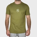 Camiseta New Era New York Yankees Masculina VERDE ESCURO