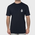 Camiseta Volcom Silk MC Iconic Masculina PRETO