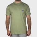 Camiseta Volcom Silk MC Iconic Masculina VERDE