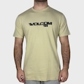 Camiseta Volcom Silk MC Olympian Masculina BEGE