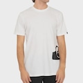 Camiseta Quiksilver Side Masculina BRANCO
