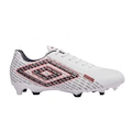 Chuteira de Campo Adulto Umbro Football BRANCO/VERMELHO