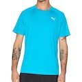 Camiseta Puma Run Velocity Tee Masculina AZUL