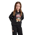 Blusão de Moletom com Capuz adidas Disney Mickey Mouse Infantil PRETO/BRANCO