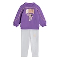 Conjunto Calça Jogger adidas Disney Minnie Mouse Infantil ROXO