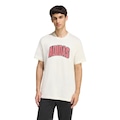 Camiseta adidas Stadium Collegiate Masculina OFF WHITE