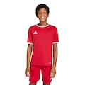 Camiseta adidas Entrada26 Infantil VERMELHO/BRANCO