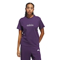 Camiseta adidas Cozy Holiday Feminina ROXO