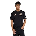 Camiseta adidas Mercedes - AMG Petronas Formula One Team George Russell Las Vegas Masculina PRETO