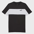 CAMISETA PUMA ESS BLOCK MASCULINA PRETO