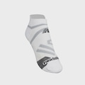 MEIA NEW BALANCE PERFORMANCE INVISÍVEL 3º CALCANHAR BRANCO