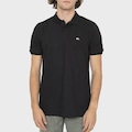 Camisa Polo Quiksilver Embroidery Piquet Masculina PRETO