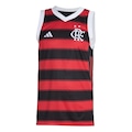 Camiseta Regata do Flamengo CRF BB H JSY adidas Masculina PRETO