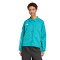 Jaqueta adidas Coaches Tiro x Common Goal Feminina TURQUESA