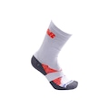 Meias New Balance Performance Run Cano Longo Adulto BRANCO/LARANJA