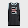Regata Under Armour Zone Mesh Tank Infantil PRETO