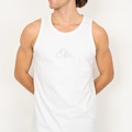Camiseta Regata Quiksilver Metal Comp Masculina BRANCO