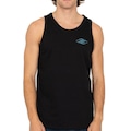 Camiseta Regata Quiksilver Ripple Fount Masculina PRETO