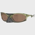 Óculos de Sol Oakley Plantaris Matte Trans Fern Prizm Tungsten Masculino VERDE